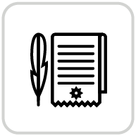 Notarize logo featuring a simple, modern square design symbolizing trust, security, and verified documentation services.